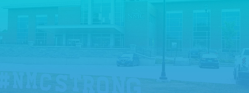 Medical Office Building with NMC Strong sign in the front lawn