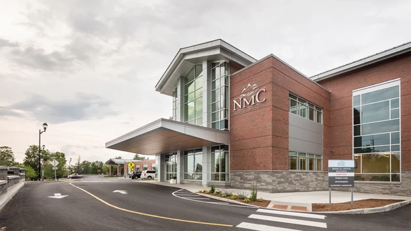 Northwestern Medical Office Building entrance