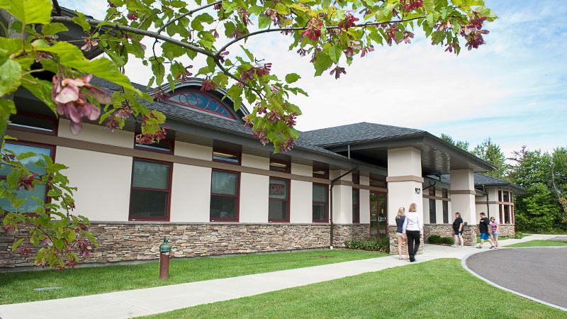 Northwestern Urgent Care entrance in Georgia Vermont