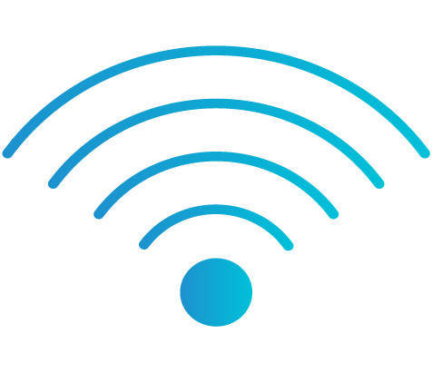 Wireless network and service icon