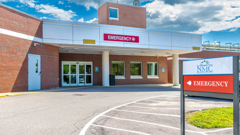 Emergency Department Entrance at Northwestern Medical Center