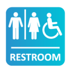 Bathroom sign