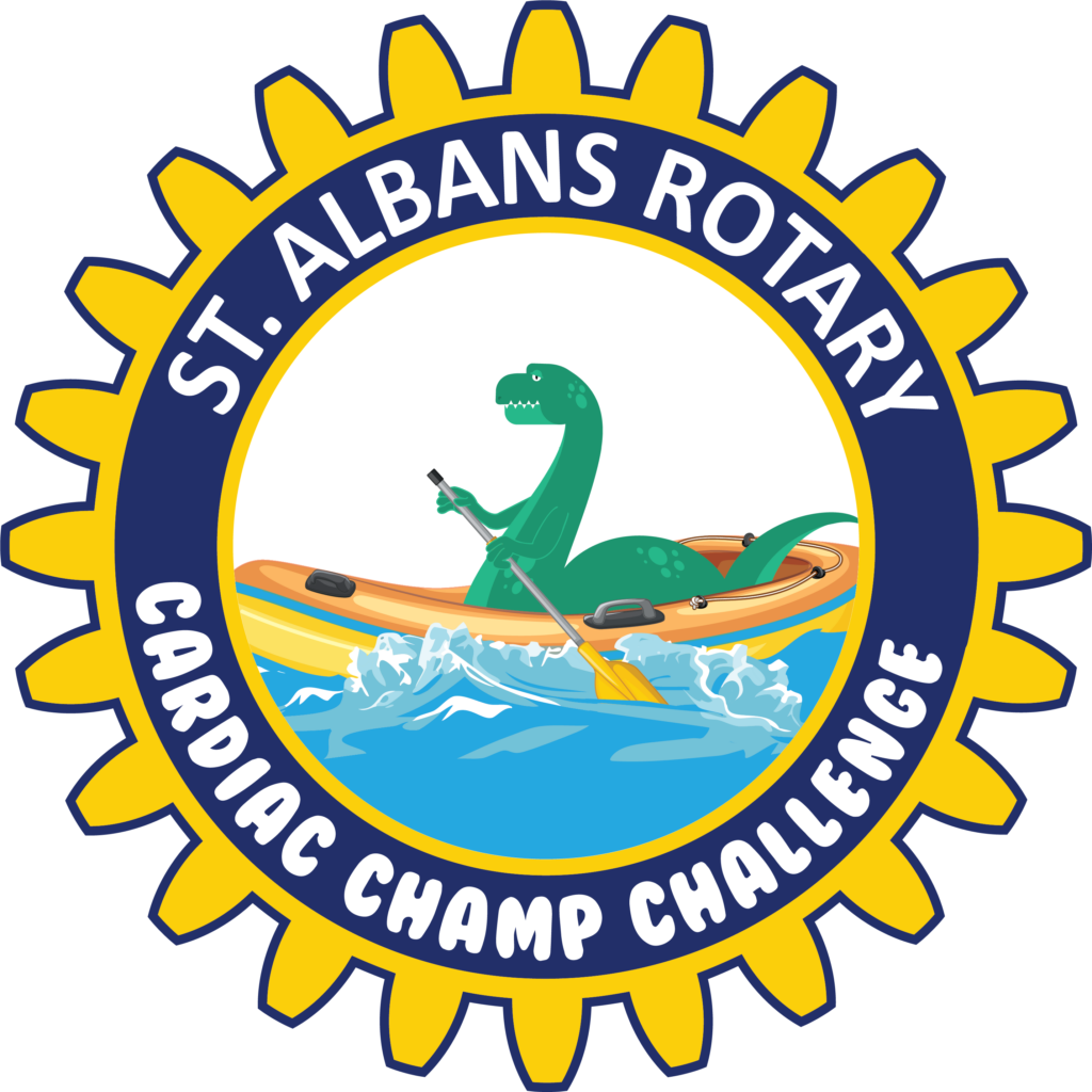 St. Albans Rotary Cardiac Champ Challenge logo