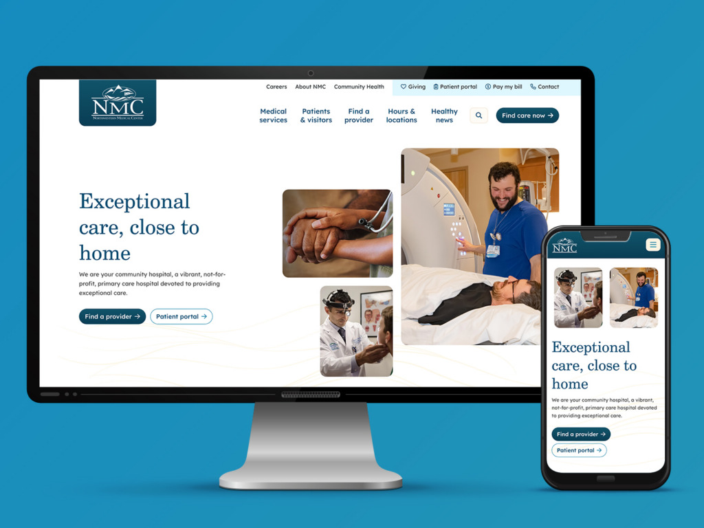 NMC website redesign—employees - Northwestern Medical Center